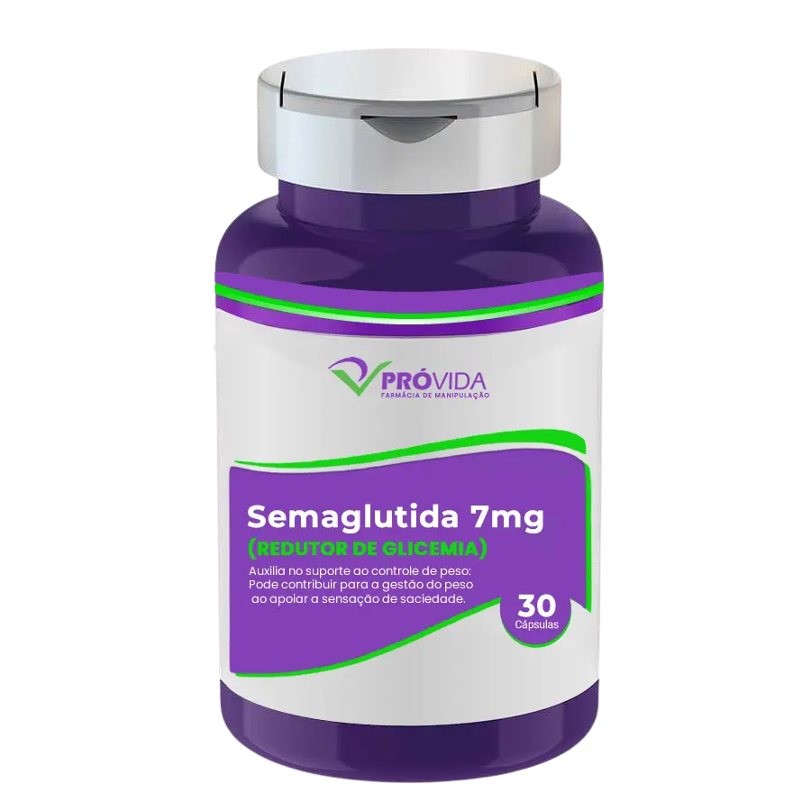SEMAGLU 7MG (REDUTOR DE GLICEMIA) - 30 CÁPSULAS