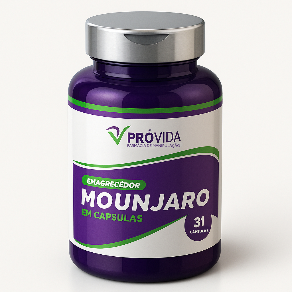 Mounjaro em Cápsulas - A evolução no controle do peso.
